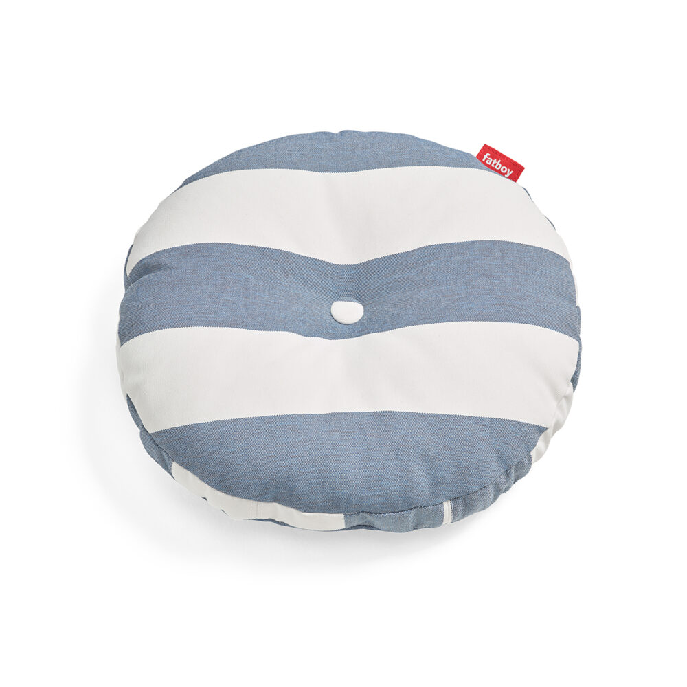 FATBOY Circle Pillow Stripe Ocean Blue