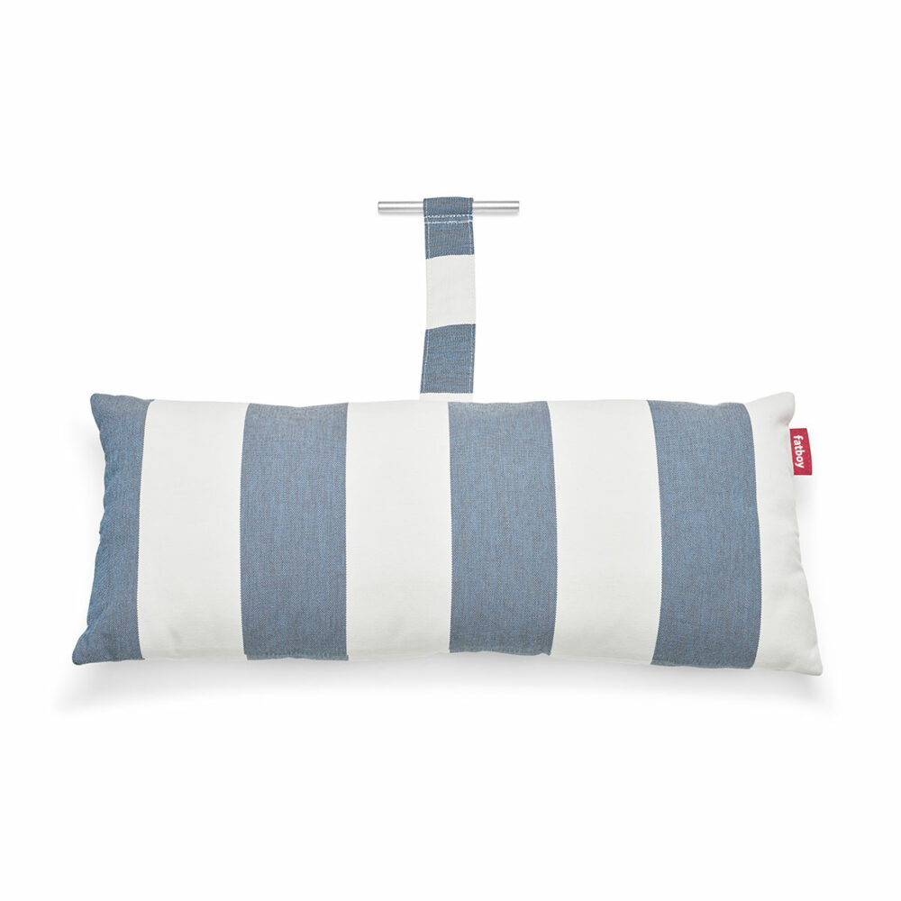 FATBOY Headdemock Superb Pillow Stripe Ocean Blue Packshot